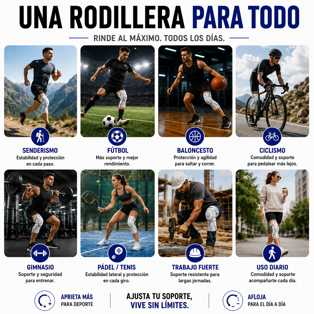 Actium Knee™ | Rodillera con Dial