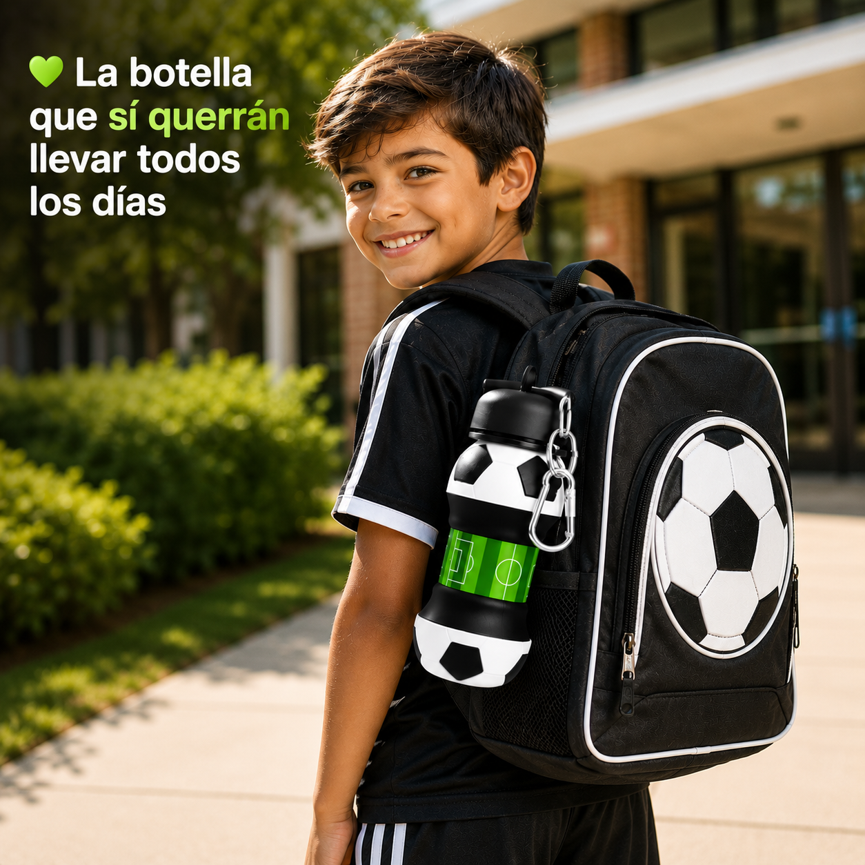 Futzi Gol™ | La Botella Balón 2 en 1