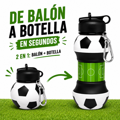 Futzi Gol™ | La Botella Balón 2 en 1
