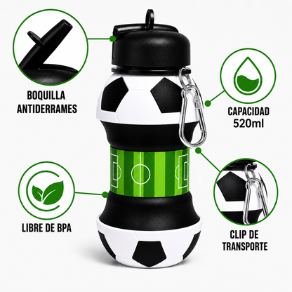 Futzi Gol™ | La Botella Balón 2 en 1